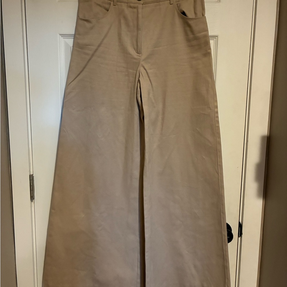 Zara Wide Leg Khakis